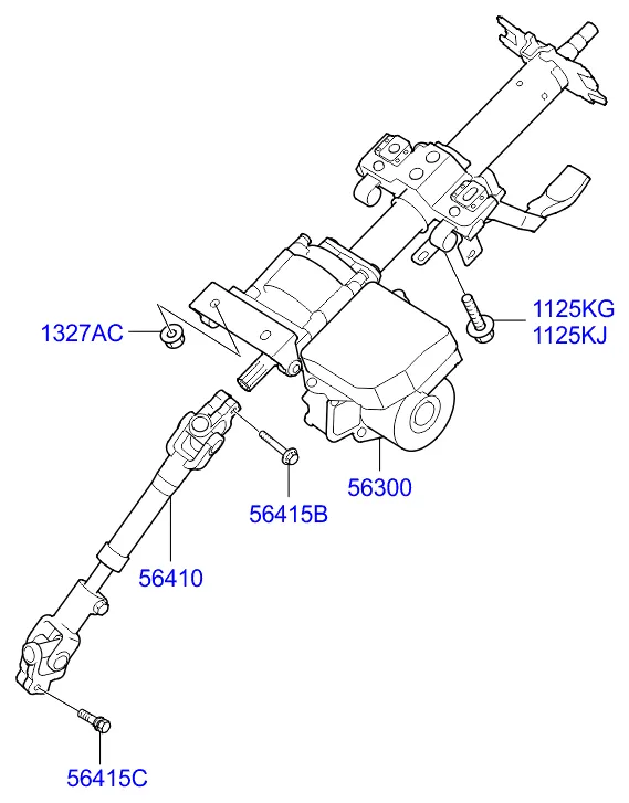 Рулевая колонка и вал