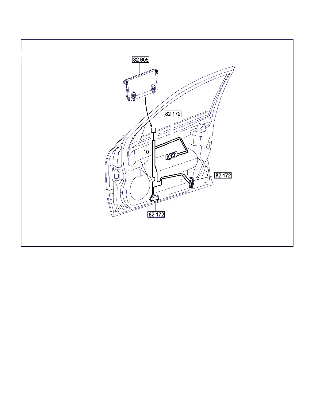 ЖГУТ ПРОВОД.ДЛЯ ФОН.ОСВЕЩ.ПОРОГ.И САЛОНА