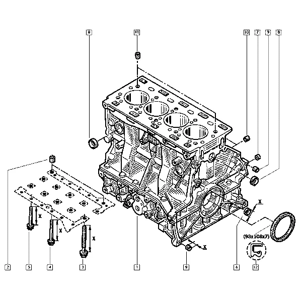 Блок цилиндров
