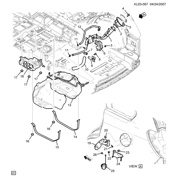 МОНТАЖ ТОПЛИВНОГО БАКА БЕНЗИН