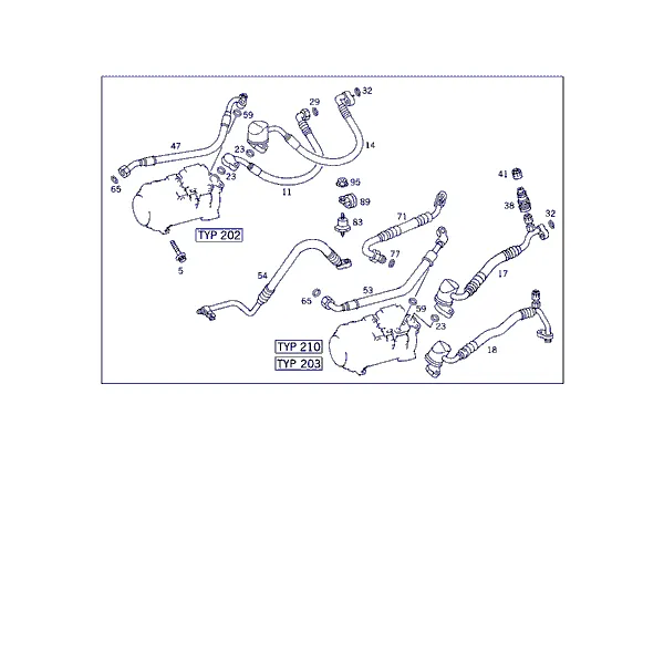 НАВЕСН. ДЕТАЛИ КОМПРЕССОРА ХЛАДАГЕНТА