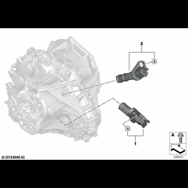 Датчик частоты вращения вх.вала 7DCT300