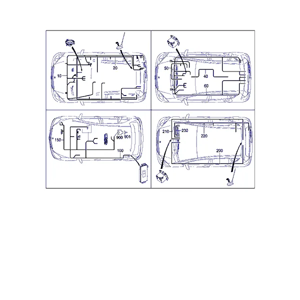 ЖГУТ ПРОВОДОВ ДЛЯ АУДИОСИСТ., CD-ПРОИГР. И ДИНАМИКОВ