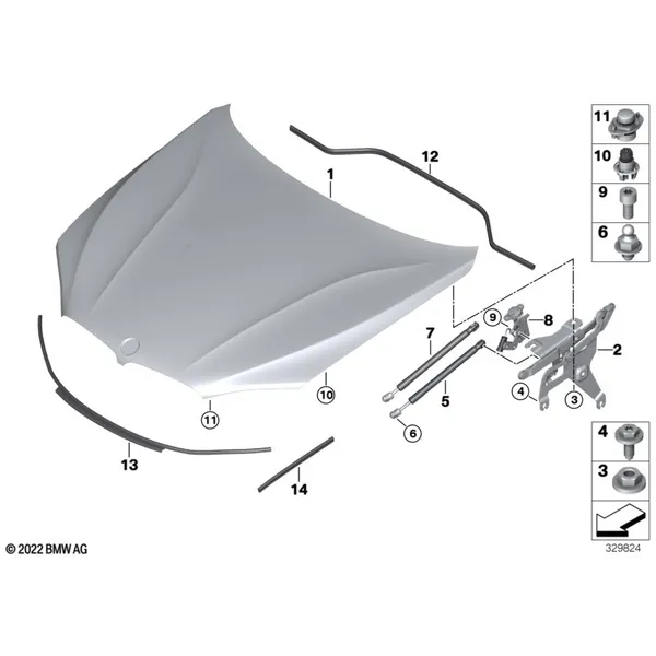 Капот/дополнительные элементы