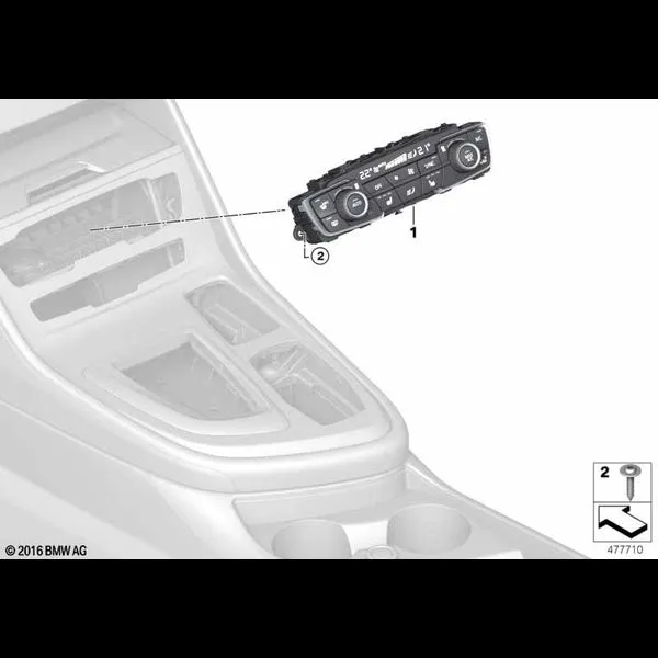 Панель управления автом.сист.кондицион.