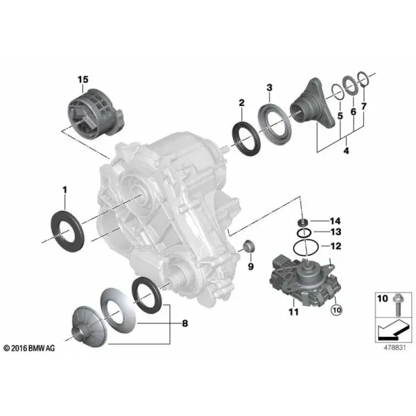 Раздаточная коробка ATC 13