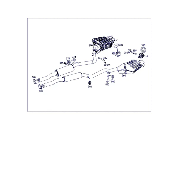 СИСТЕМА ВЫПУСКА ОГ ДЛЯ 8-ЦИЛ. БЕНЗ. АВТОМОБИЛЕЙ