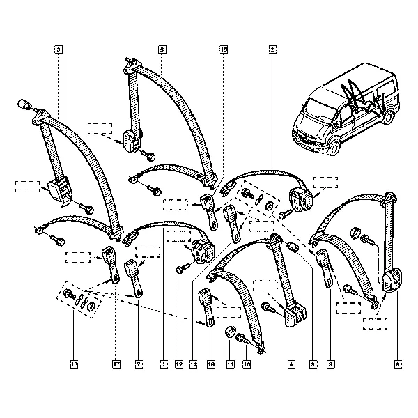 Ремни безопасности