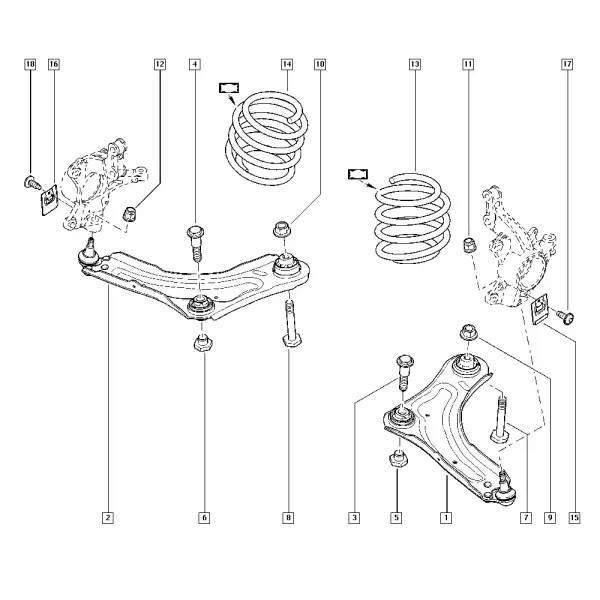 Передняя подвеска
