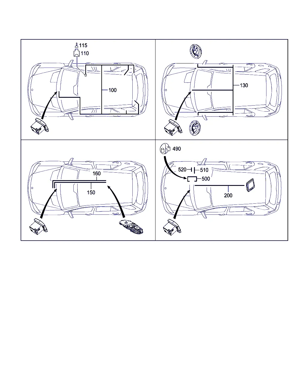 ЖГУТ ПРОВОДОВ ДЛЯ АУДИОСИСТ., CD-ПРОИГР. И ДИНАМИКОВ
