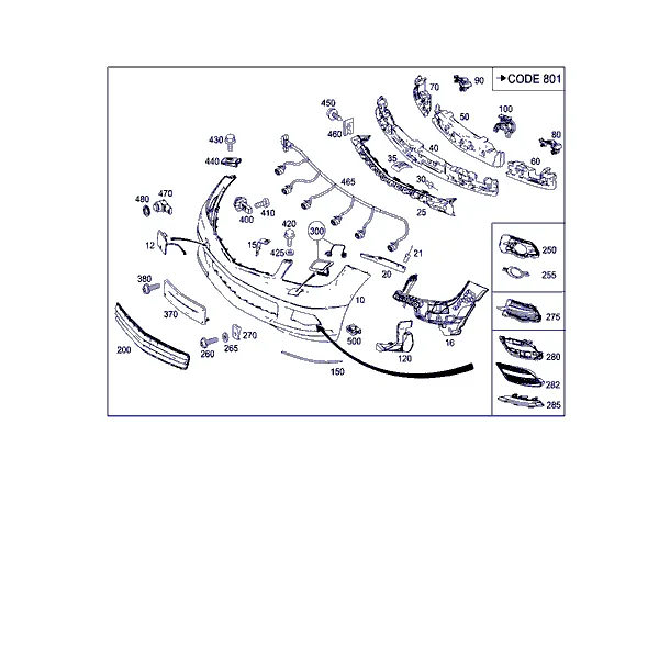 БАМПЕР ПЕРЕДНИЙ