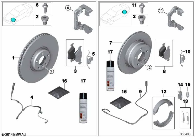 Сервисное обслуживание тормозов