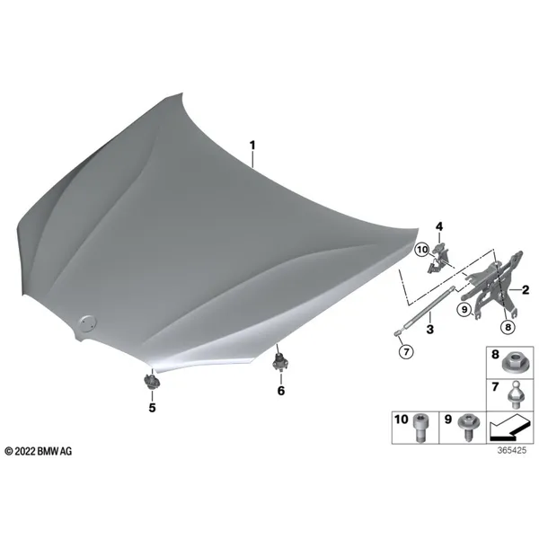 Капот/дополнительные элементы