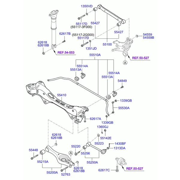 Рычаг задней подвески