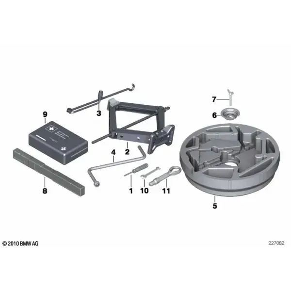Бортовой инструмент и оснащение