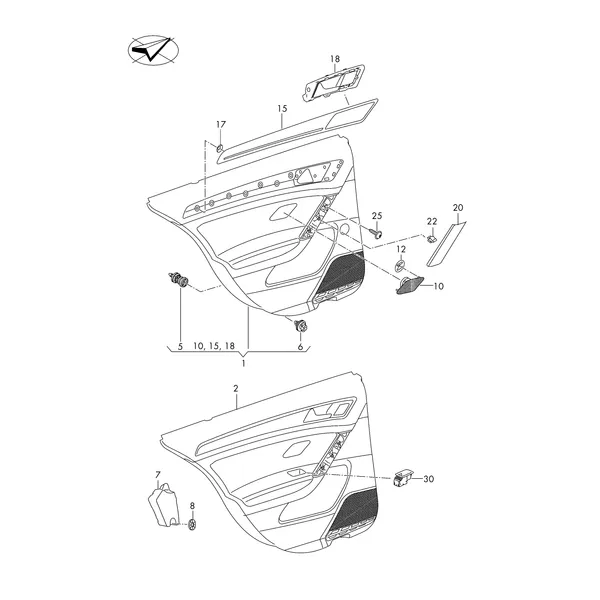 Обивка двери