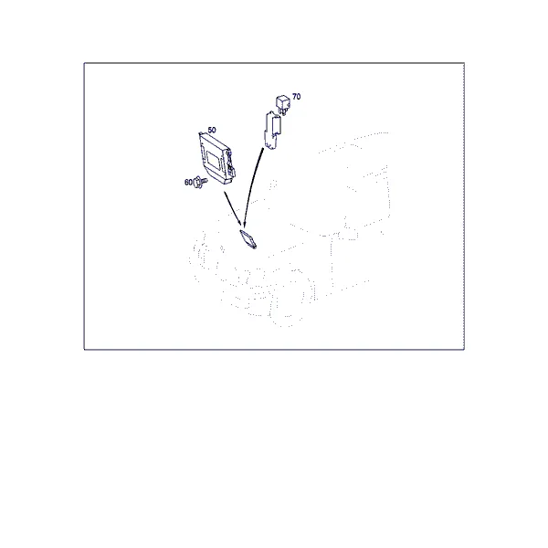 КОММУТ.ОТСЕК В ПРОСТР. ДЛЯ НОГ ПЕР.ПАСС.