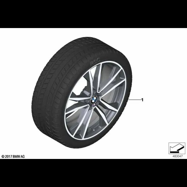 Spike/SC колесо в сб.зим. диз. 715M -19"