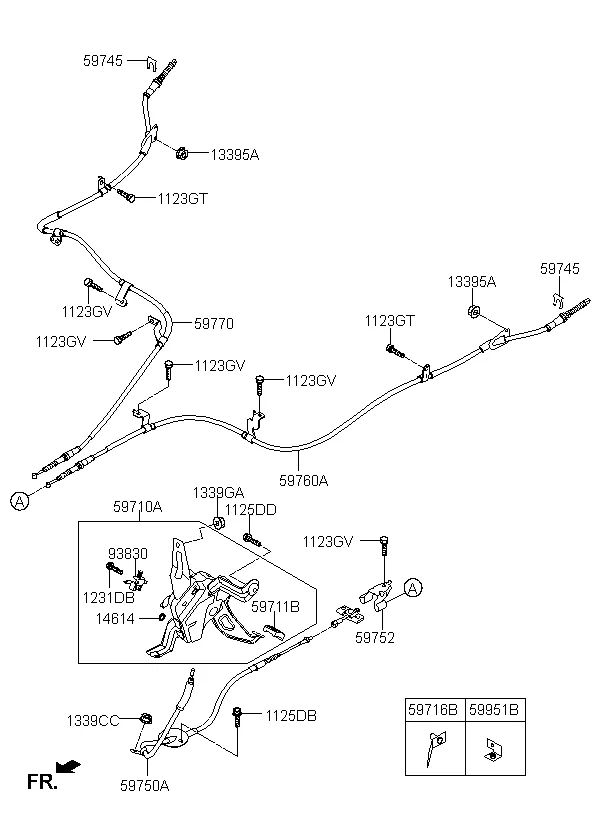 система стояночного тормоза