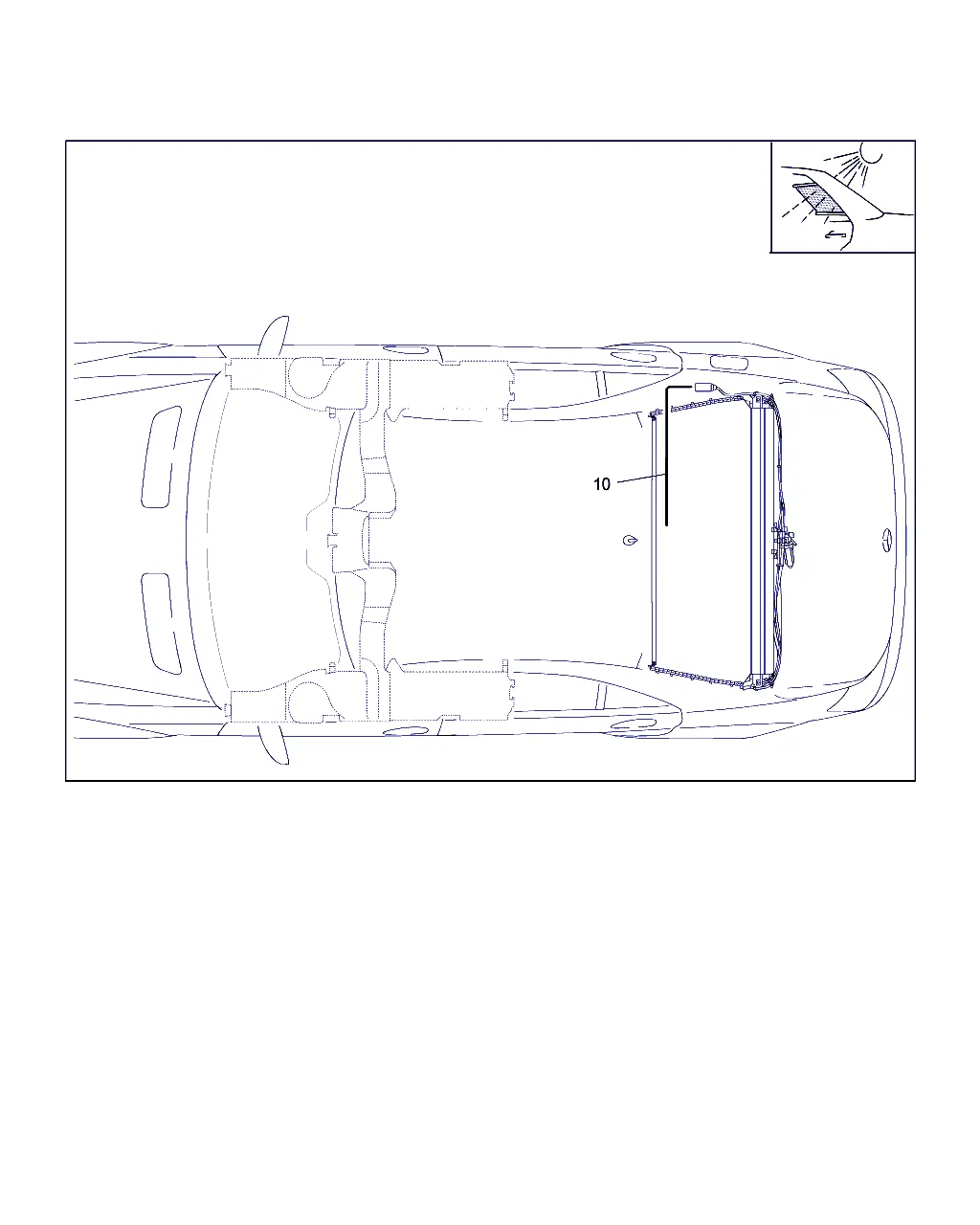 ШТОРКА ЗАДН. СТЕКЛА