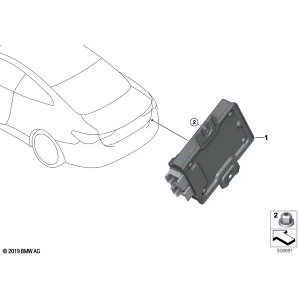 Блок управления редуктором заднего моста