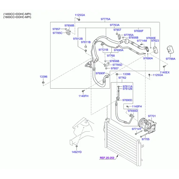 Трубопровод хладагента кондиционера