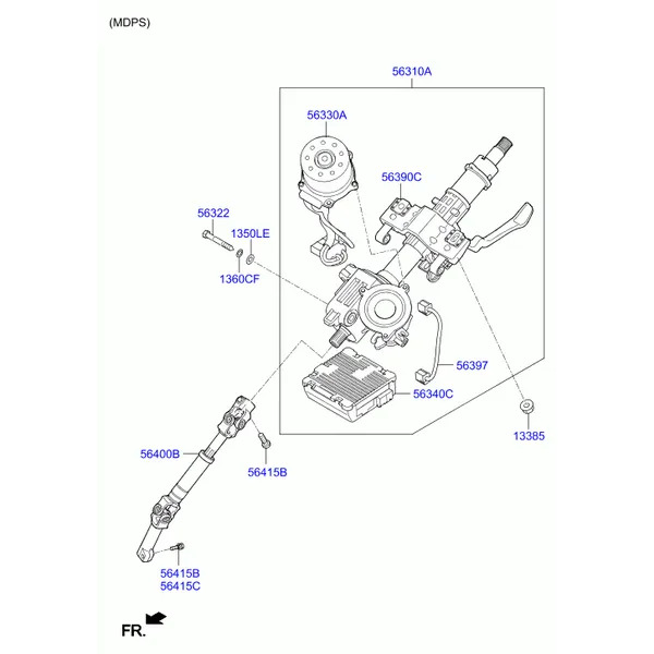 Рулевая колонка и вал
