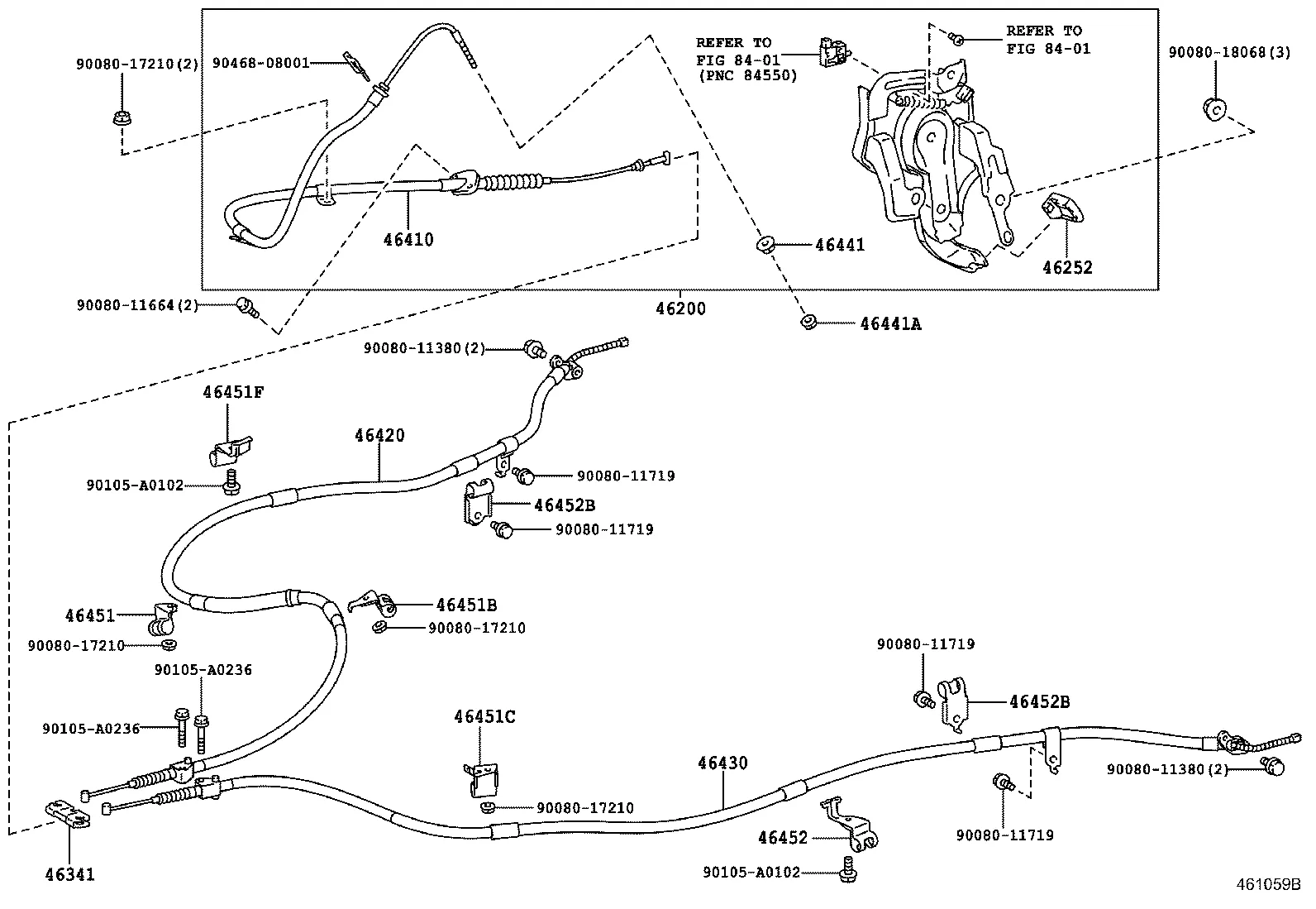 PARKING BRAKE & CABLE