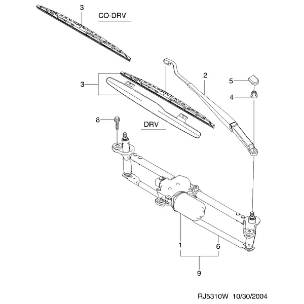 СТЕКЛООЧИСТИТЕЛЬ ВЕТРОВОГО СТЕКЛА (5310)