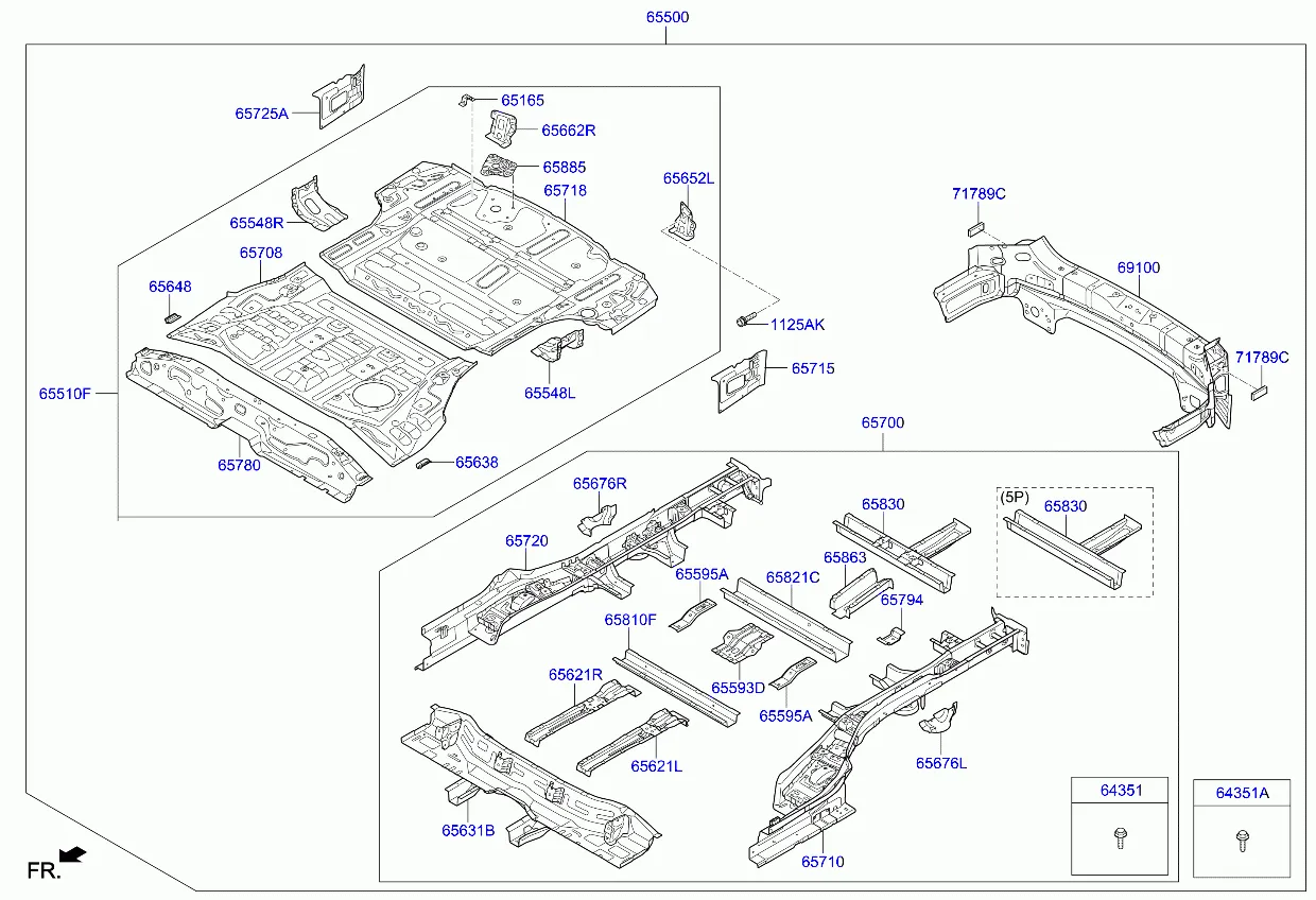 панель пола