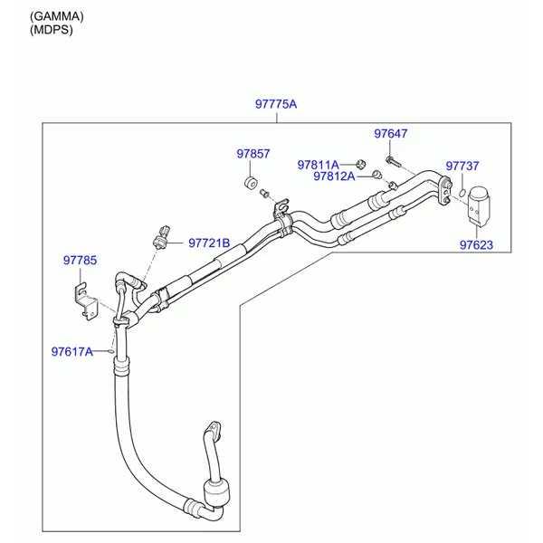 Трубопровод хладагента кондиционера