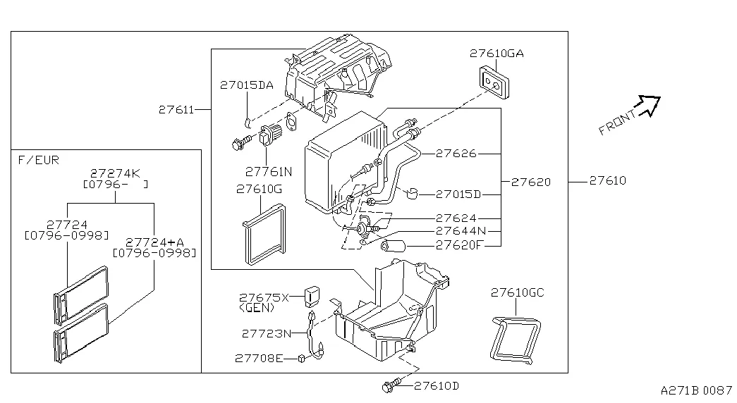 Воздухоохладитель; AUTO AIR CON