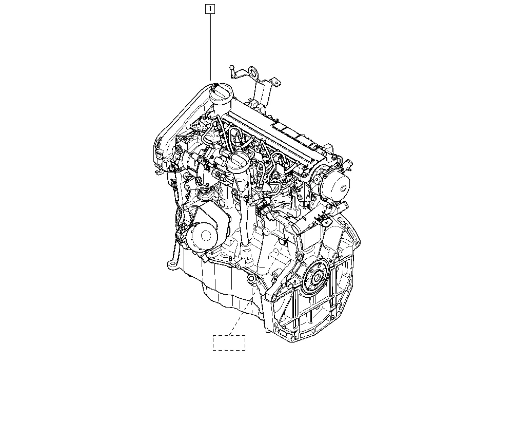Двигатель в сборе