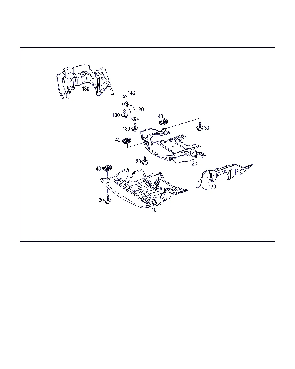 ОБЛИЦ. МОТОРН. ОТСЕКА, А/М С БЕНЗ. ДВИГ.