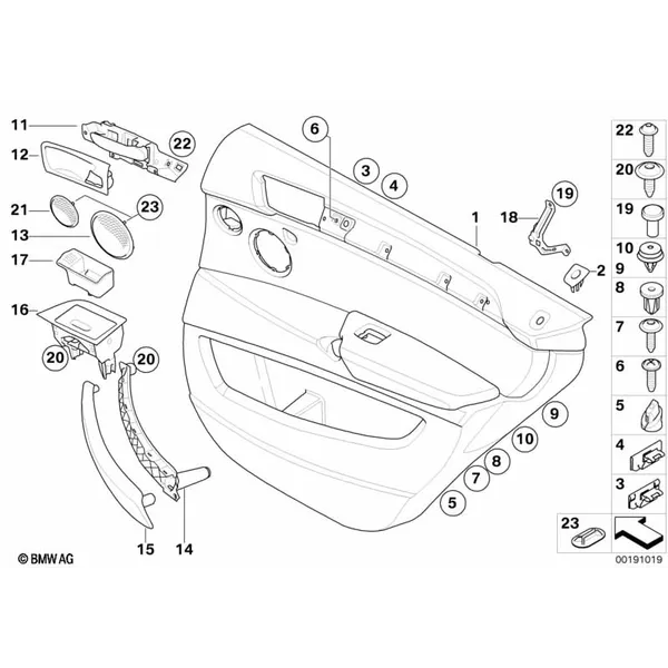 Обшивка двери Зд
