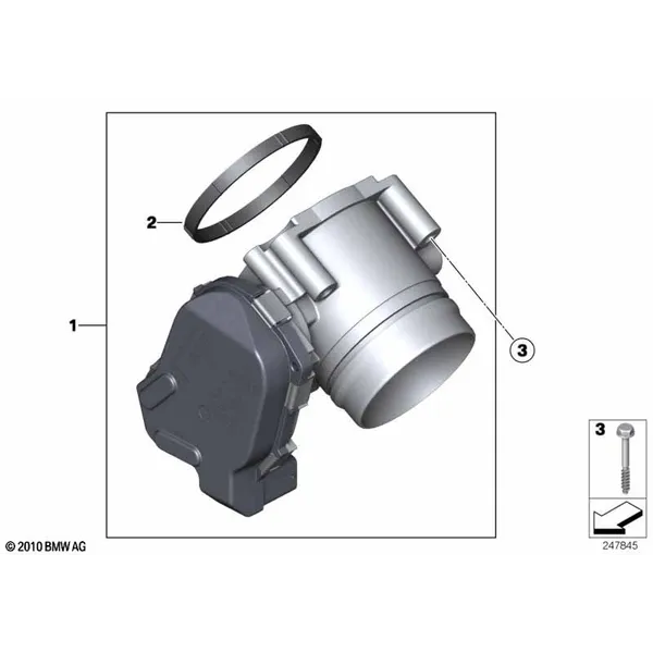 Корпус дроссельной заслонки