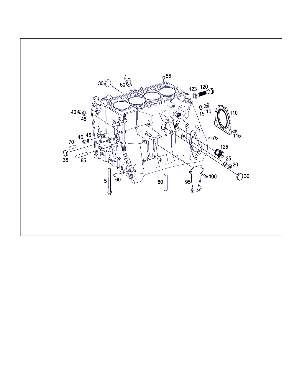 БЛОК ЦИЛИНДРОВ ДВИГАТЕЛЯ