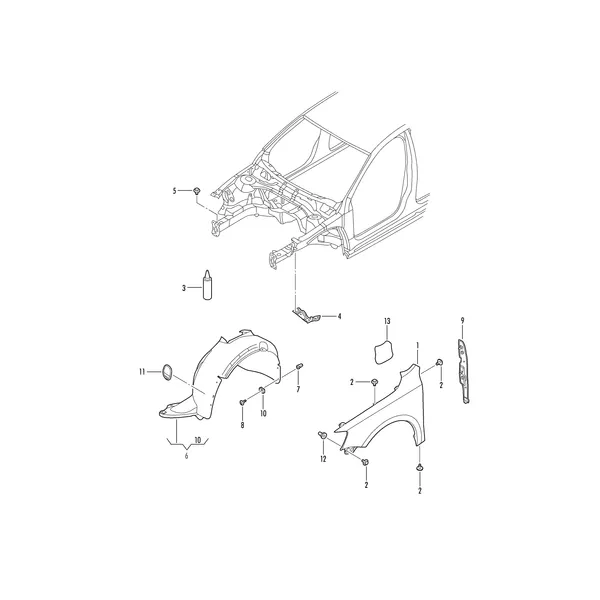 Крыло ПОДКРЫЛОК