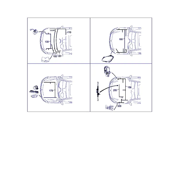 ЖГУТ ЭЛ.ПРОВОДКИ ДВИГАТЕЛЯ НА КУЗОВЕ