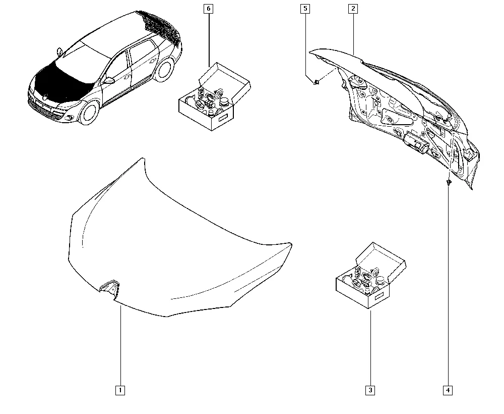 Небоковые открывающиеся элементы кузова