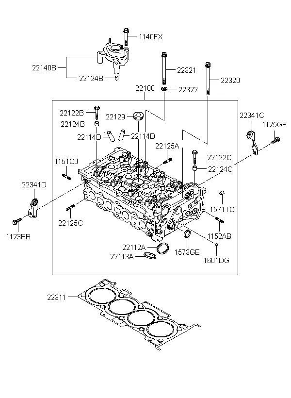 ГОЛОВКА БЛОКА ЦИЛИНДРОВ