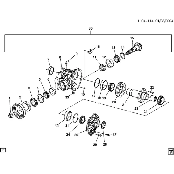 TRANSFER CASE (M45)