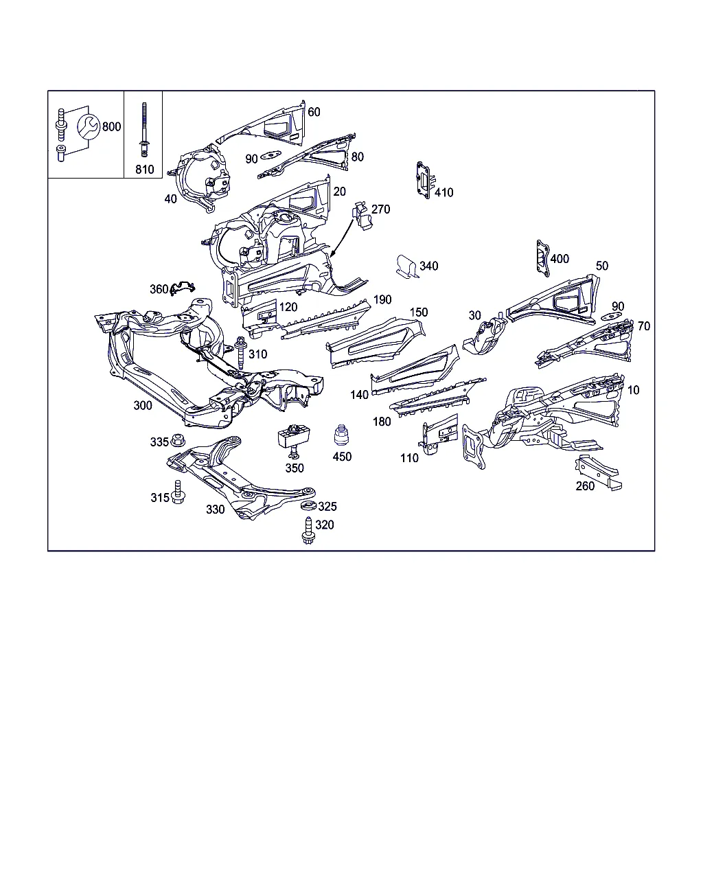 КОЛЕСН. АРКА, КРОНШТ. ПЕРЕДН. МОСТА
