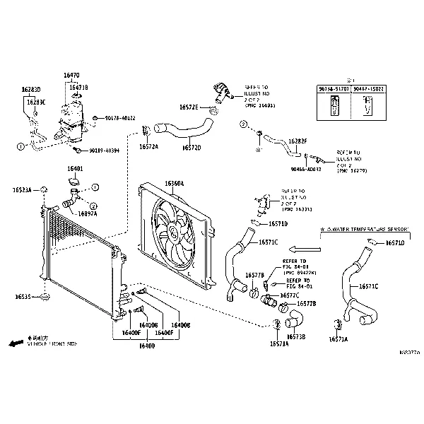 RADIATOR & WATER OUTLET