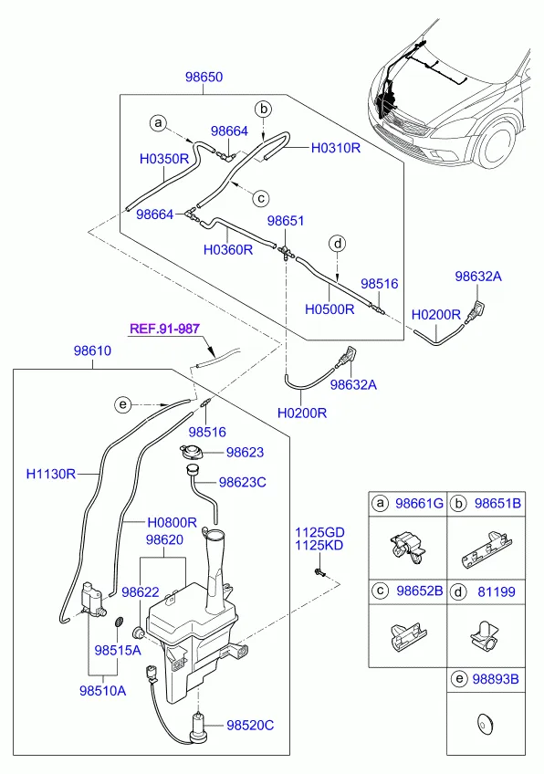 стеклоомыватель ветрового стекла