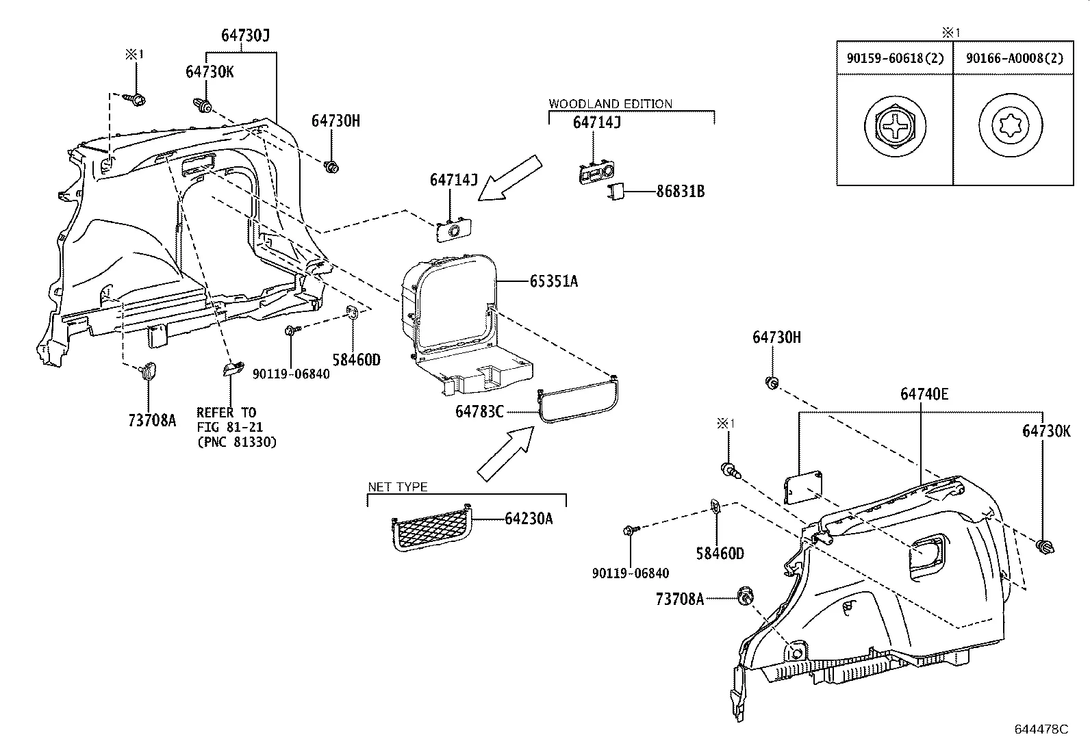 DECK BOARD & DECK TRIM COVER