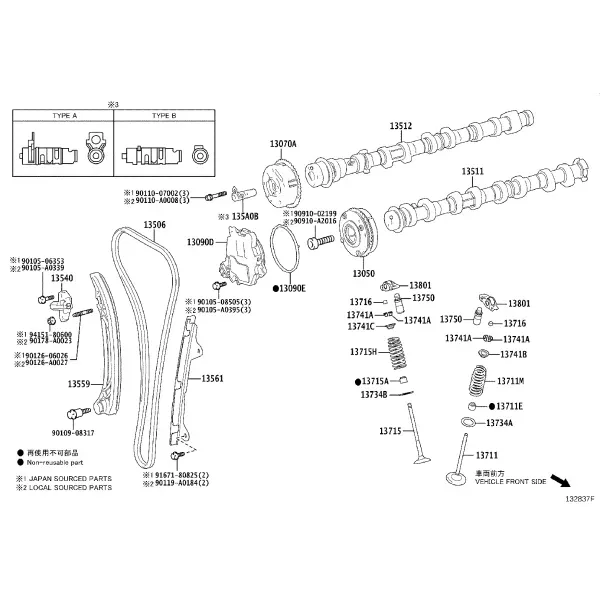 CAMSHAFT & VALVE