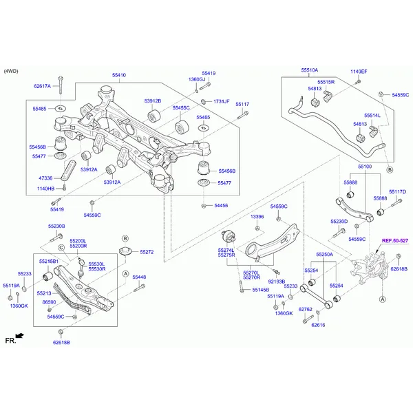 Рычаг задней подвески