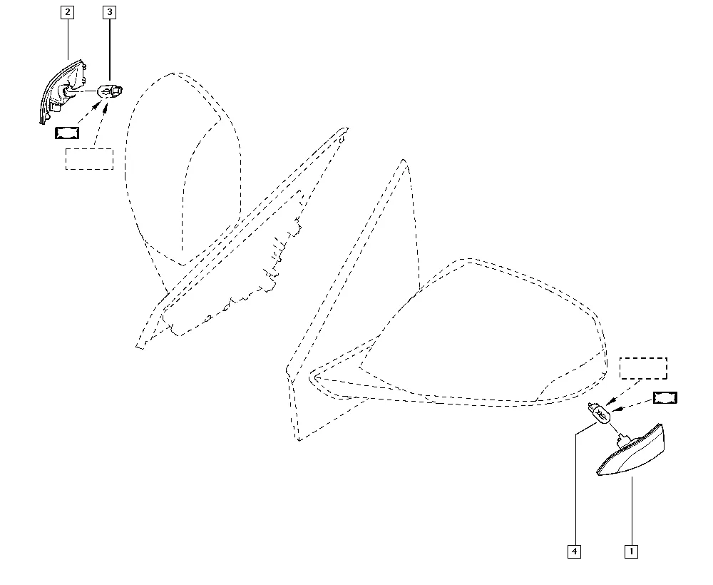 Боковой габаритный огонь