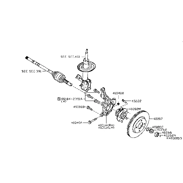 Передний мост
